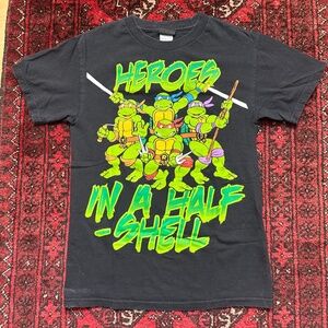 Y2K Teenage Mutant Ninja Turtle Retro Tee Shirt Mens Small